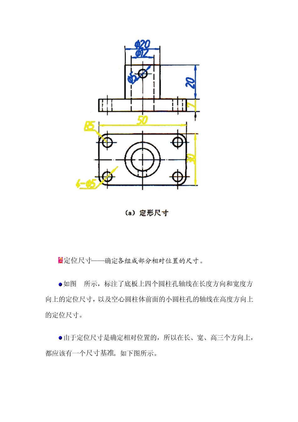 CAD电子教案组合体的尺寸注法_第2页