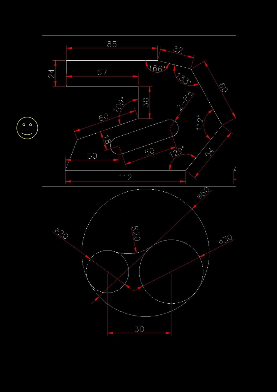 cad练习图()_第2页