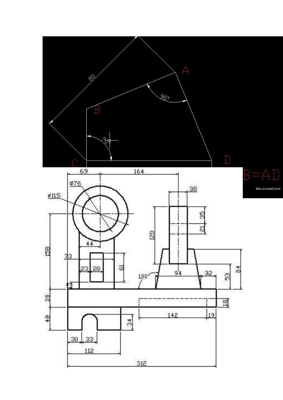 CAD练习图形_第1页