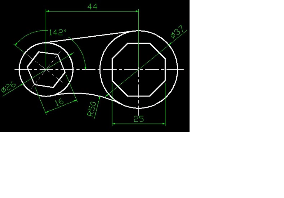 CAD经典练习图形总汇_第3页
