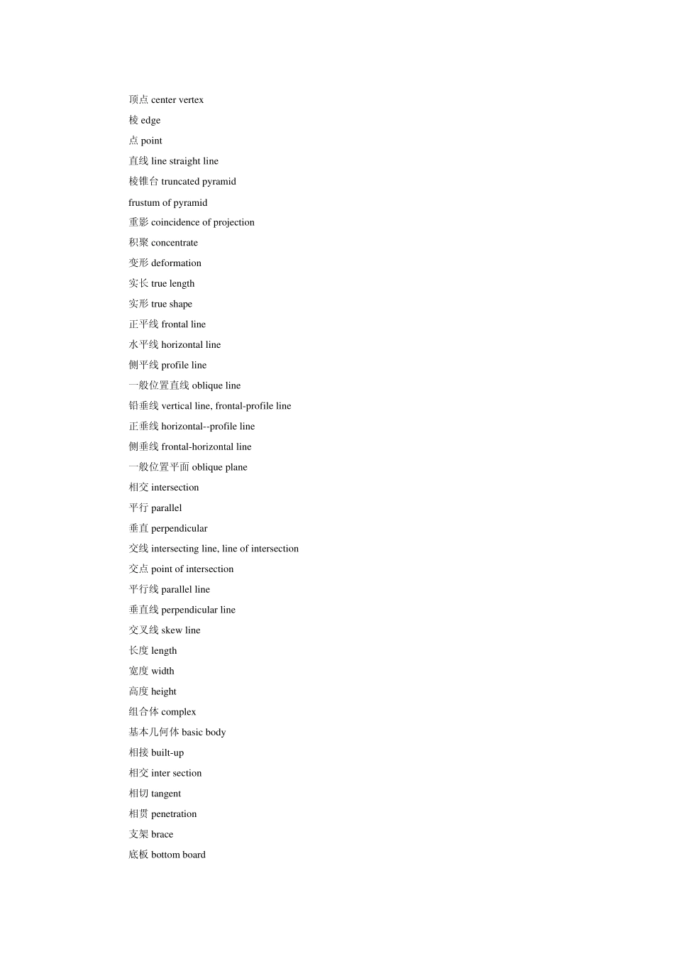 cad绘图中常用英语对照_第2页