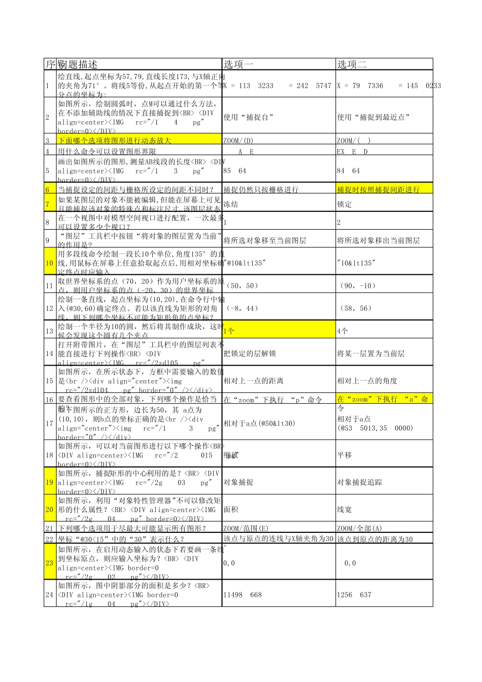 CAD考试(已看)_第1页