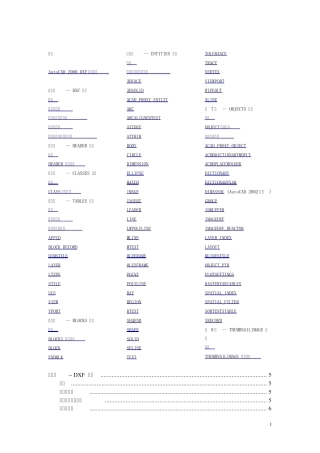 CAD重要的DXF详细参考资料