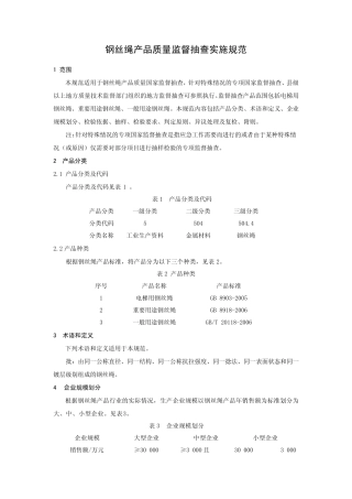 CCGF_504_4钢丝绳产品质量监督抽查实施规范