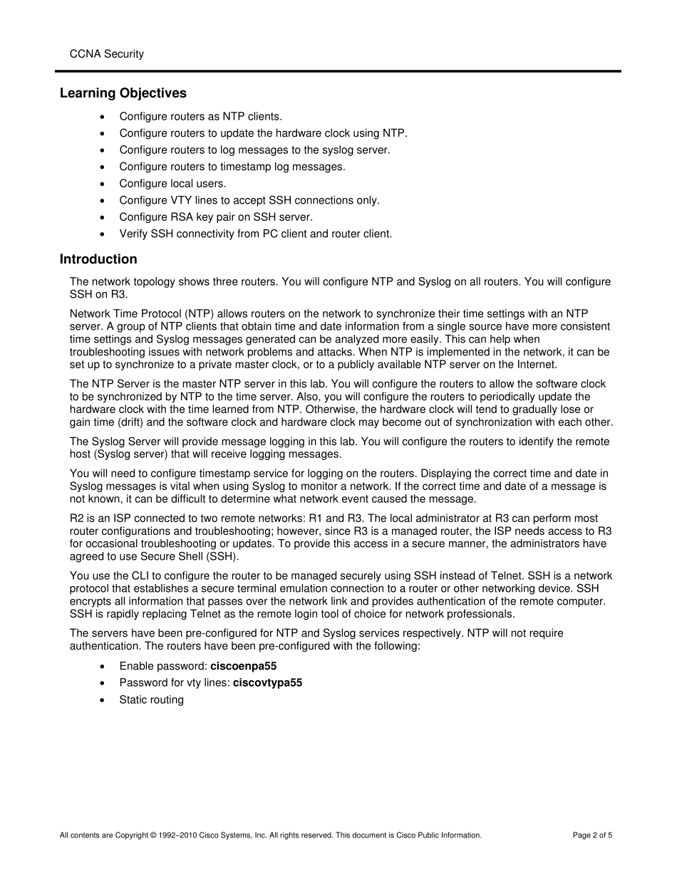 CCNA_Security_Packet_Tracer_导师实验说明书_v10_第3页