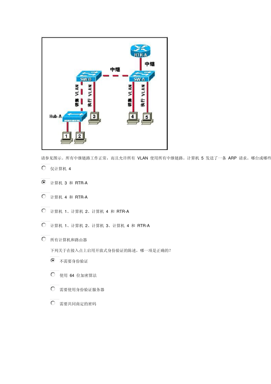 ccna第3学期final真确率达90%_第1页