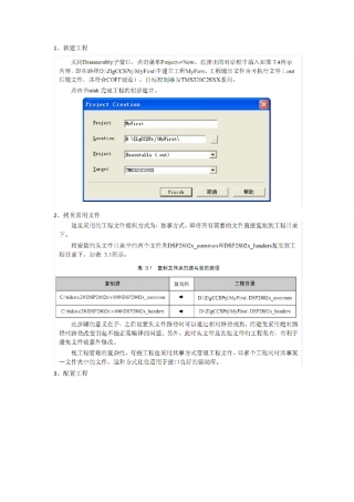 ccs3.3(28335)如何新建并且配置工程