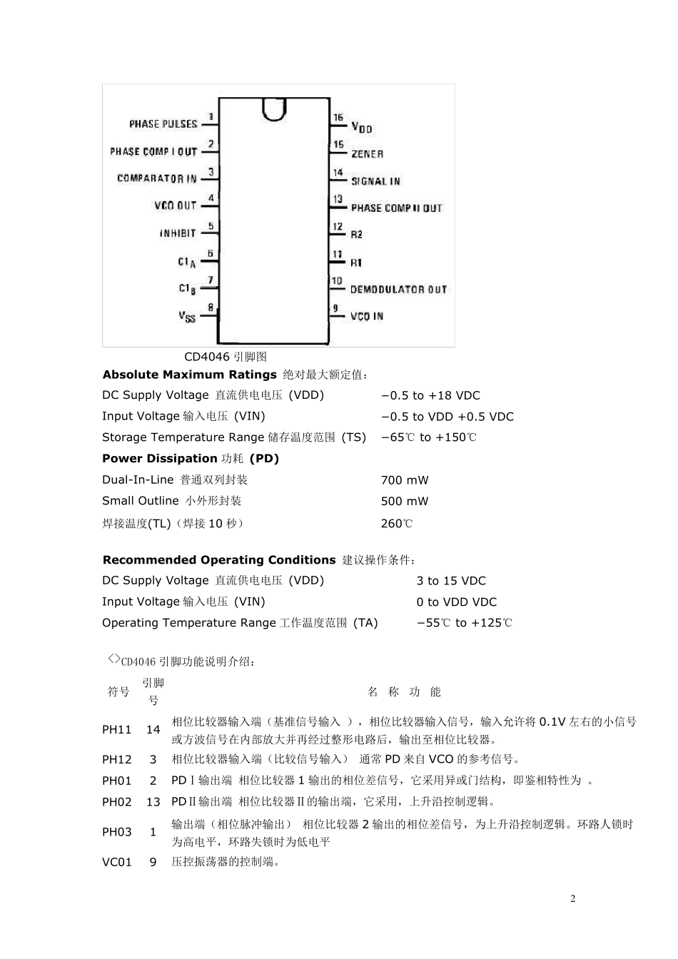CD4046应用资料_第2页
