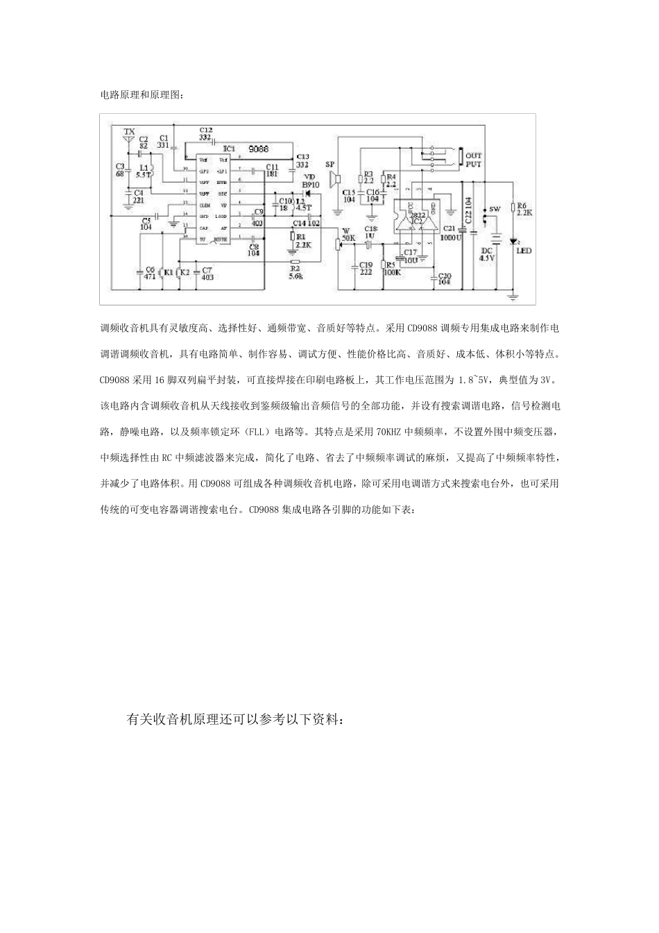 CD9088电路原理和原理图_第1页
