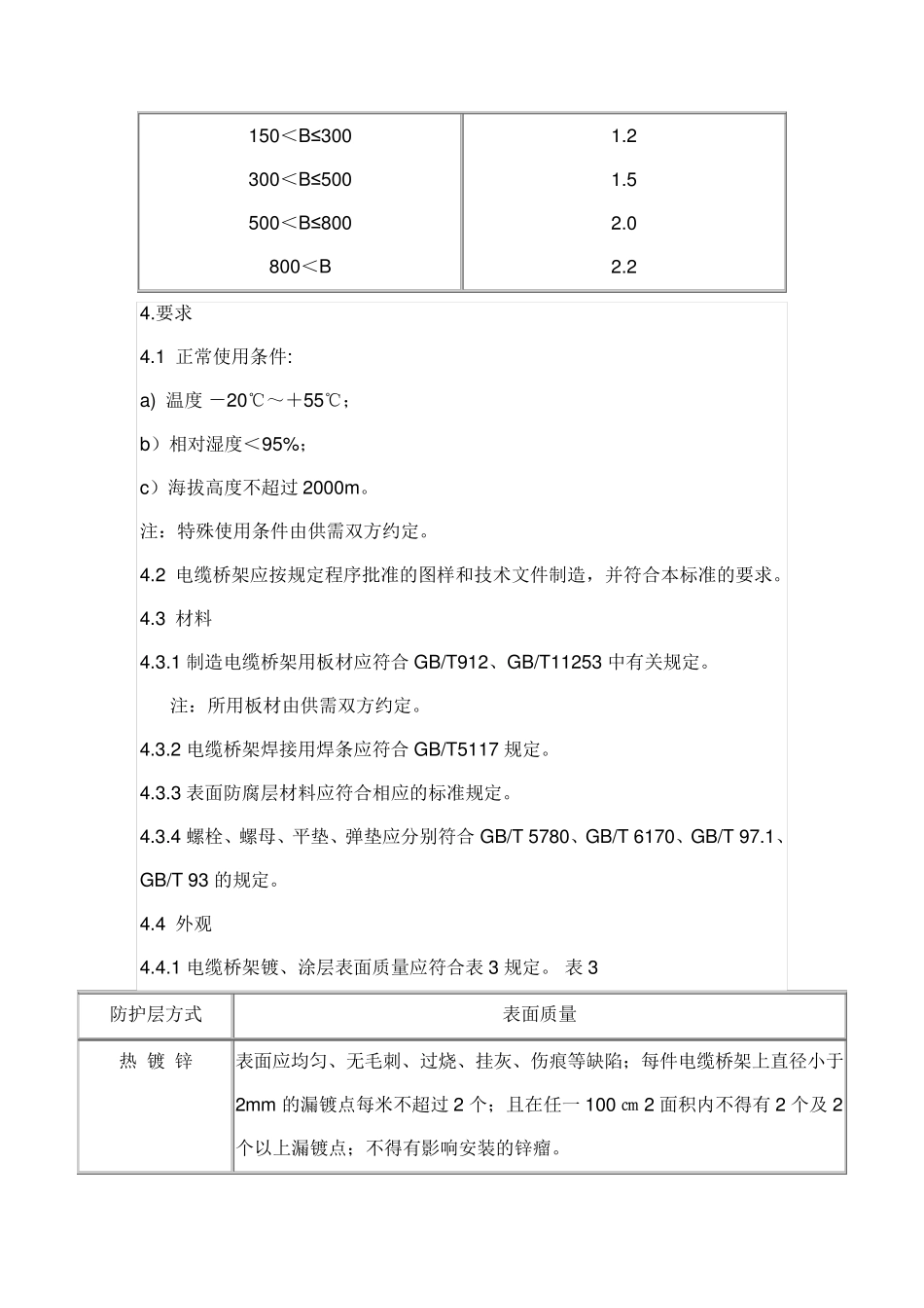 CECS312006电缆桥架厚度规范_第3页