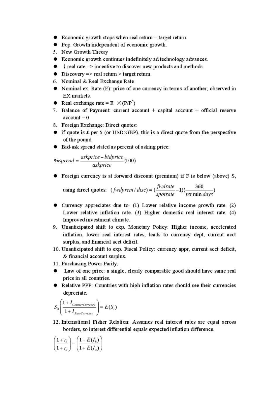 CFA二级公式表_第3页