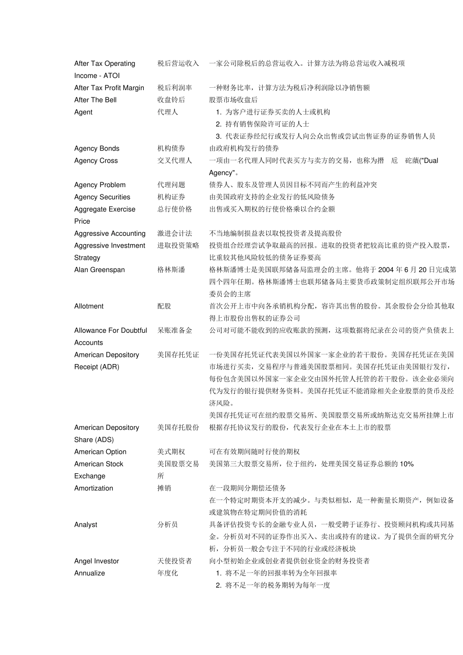CFA核心词汇_第2页