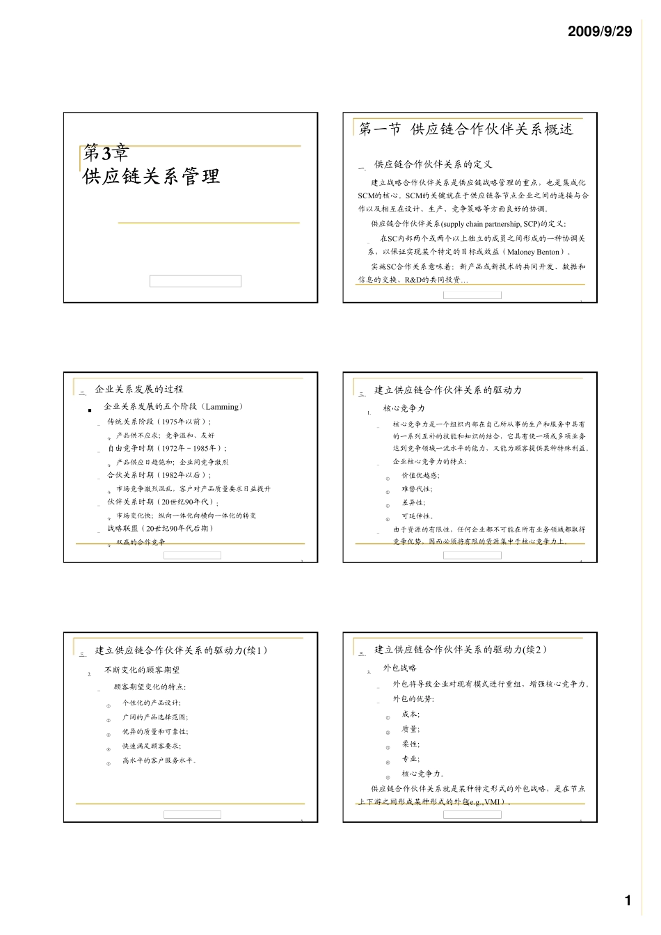 Chap3供应链关系管理_第1页