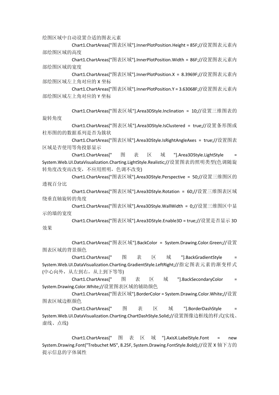 Chart各个属性详细解析、应用_第3页