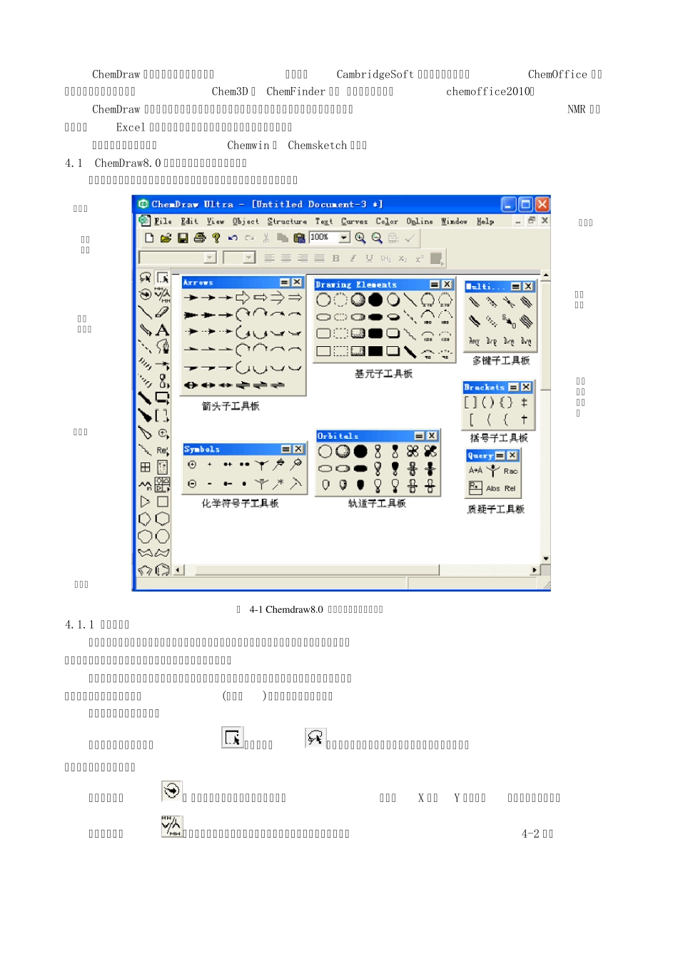 ChemDraw8.0的使用方法介绍_第1页