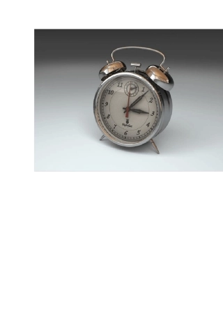 Cinema4D闹钟建模教程