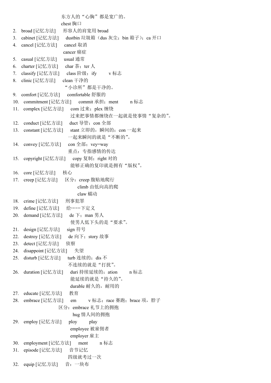 cir4超脑词汇整合版_第3页