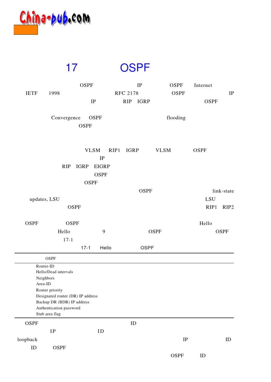 CiscoOSPF_路由协议配置_第1页