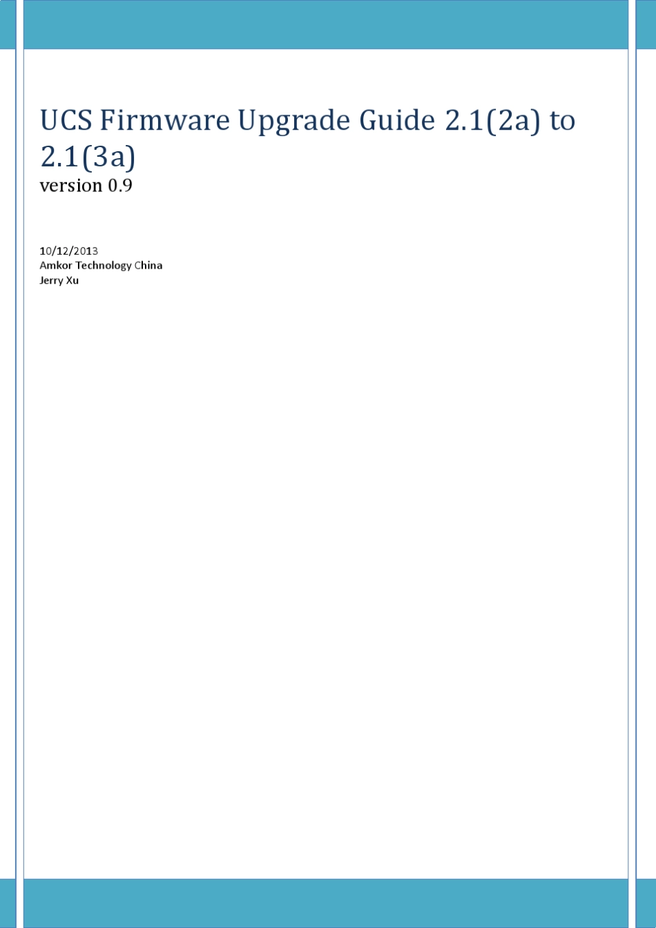 CiscoUCS固件升级指南2.1(3a)_第1页