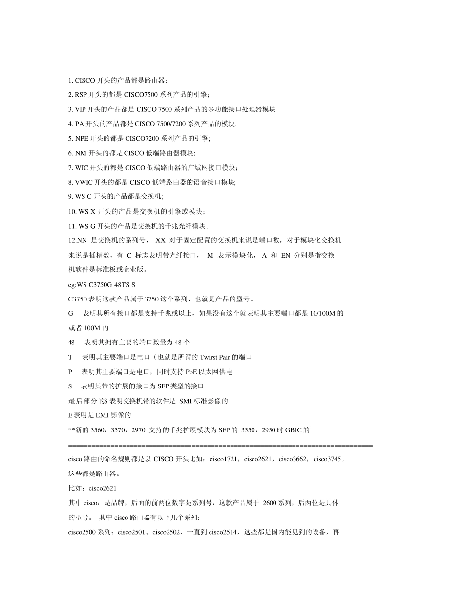 Cisco命名规则_第1页