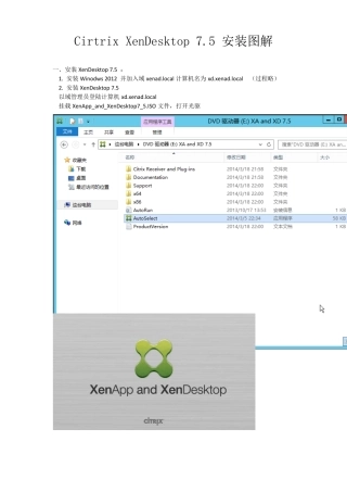 CitrixXenDesktop7.5安装图解