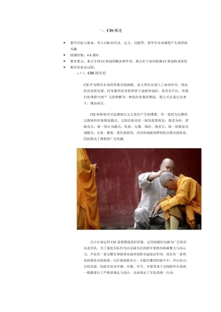 CI设计教案