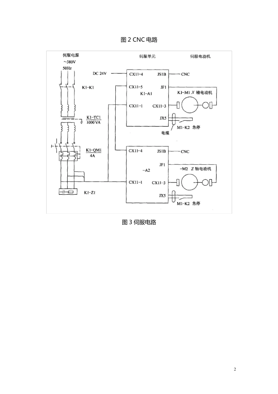 CK160数控机床电气原理图_第2页