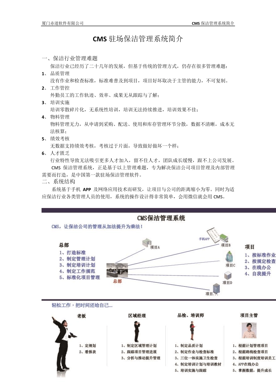 CMS保洁管理系统简介_第1页