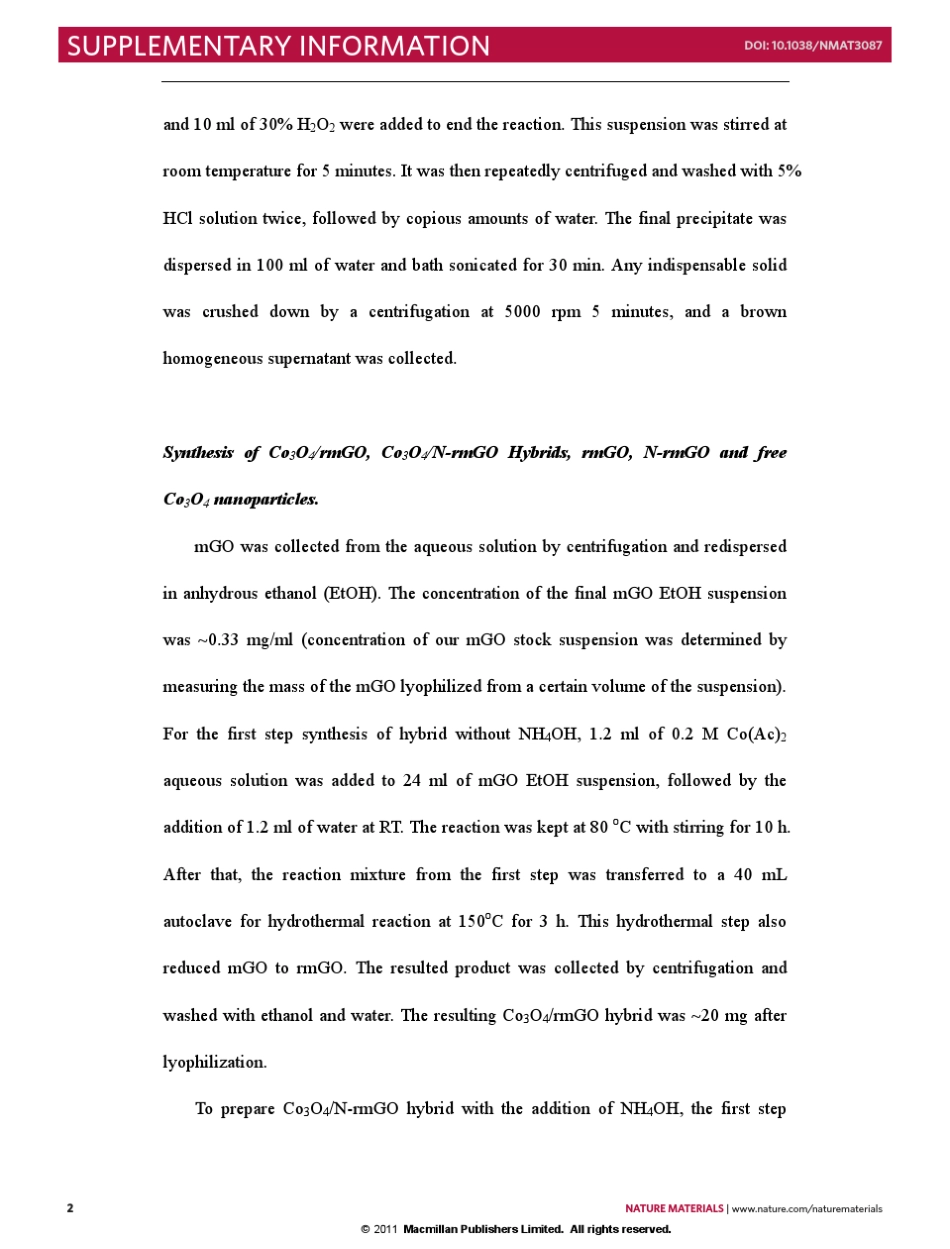 Co3O4_nanocrystals_on_graphene_as_a_synergistic_catalyst_for_oxygen_reduction_reactionSI_第2页