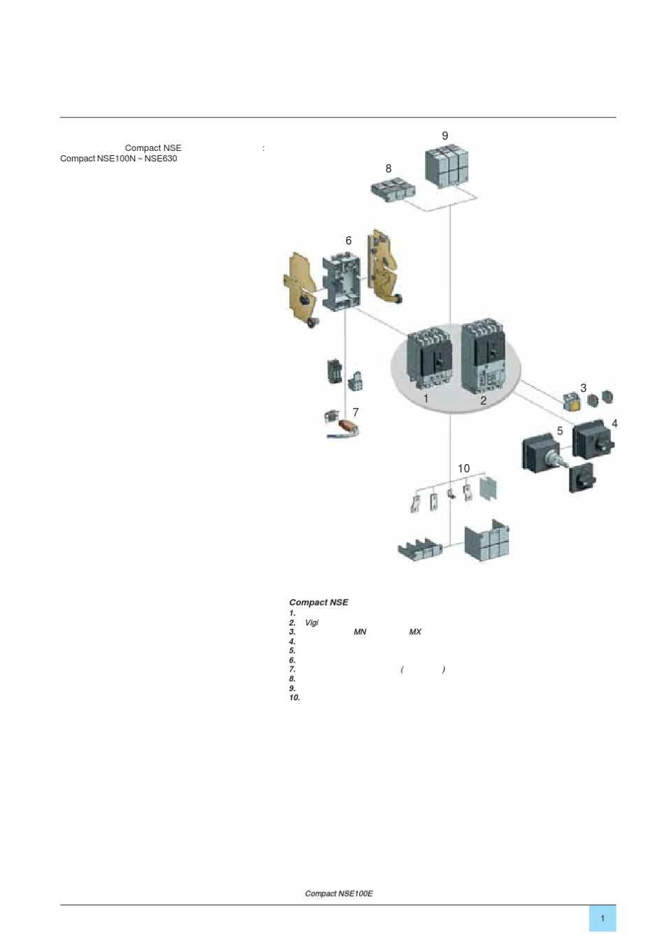 CompactNSE塑壳断路器100～630A产品简介2008_第3页