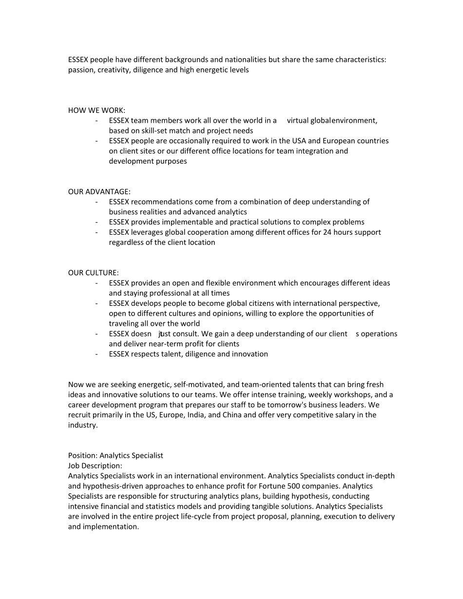 CompanyIntroductionESSEXLakeGroup是一个全球化的咨询公司_第3页