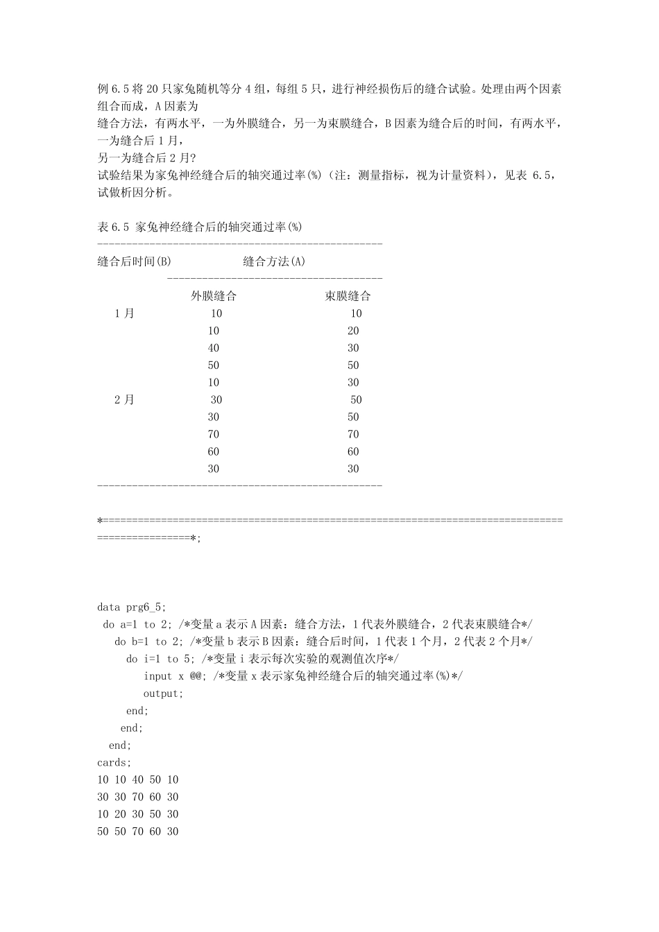 Content：析因设计、正交设计、重复测量_第2页