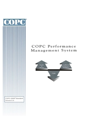 COPC绩效管理系统