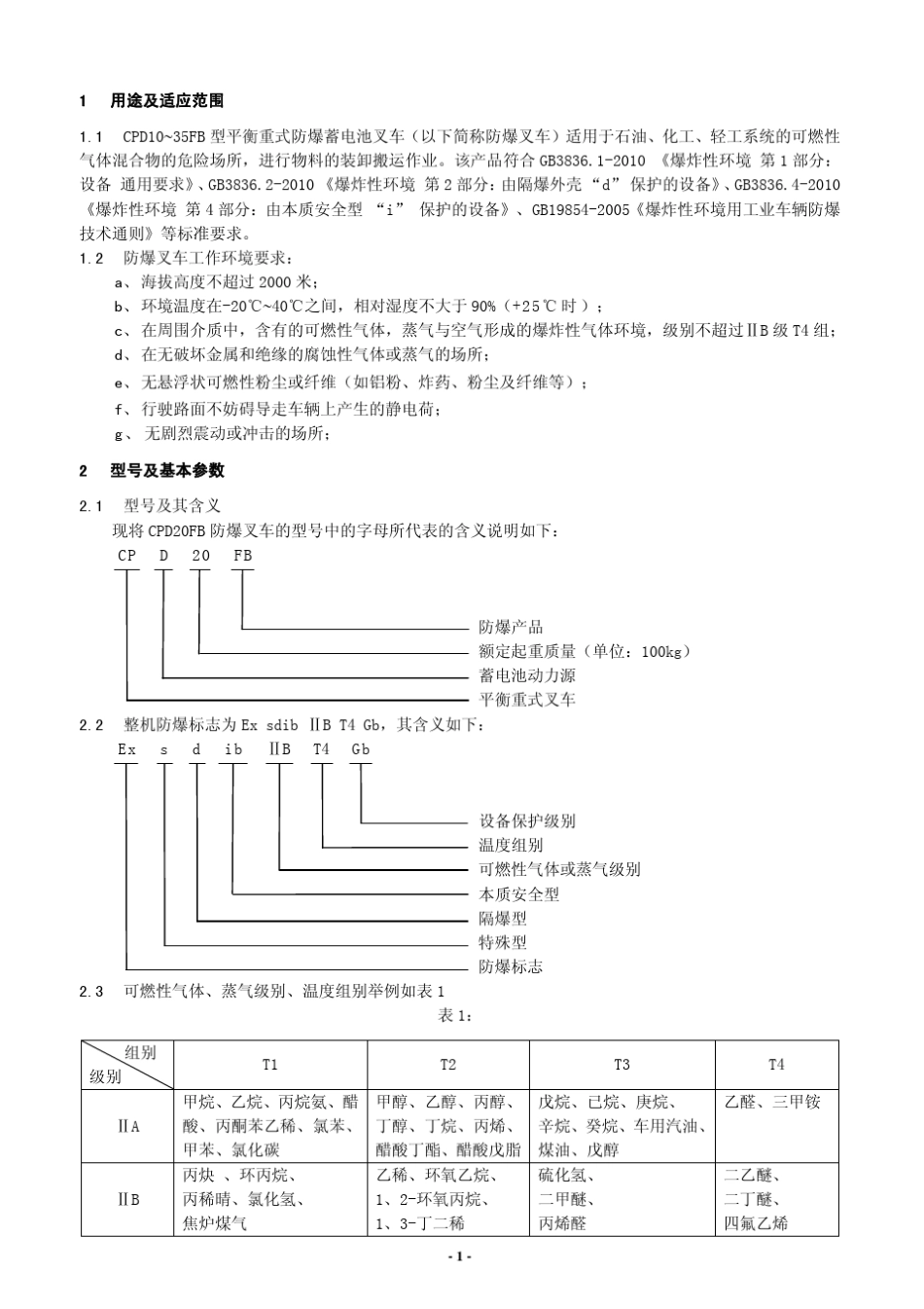 CPD10~35FB蓄电池叉车中文说明书_第1页