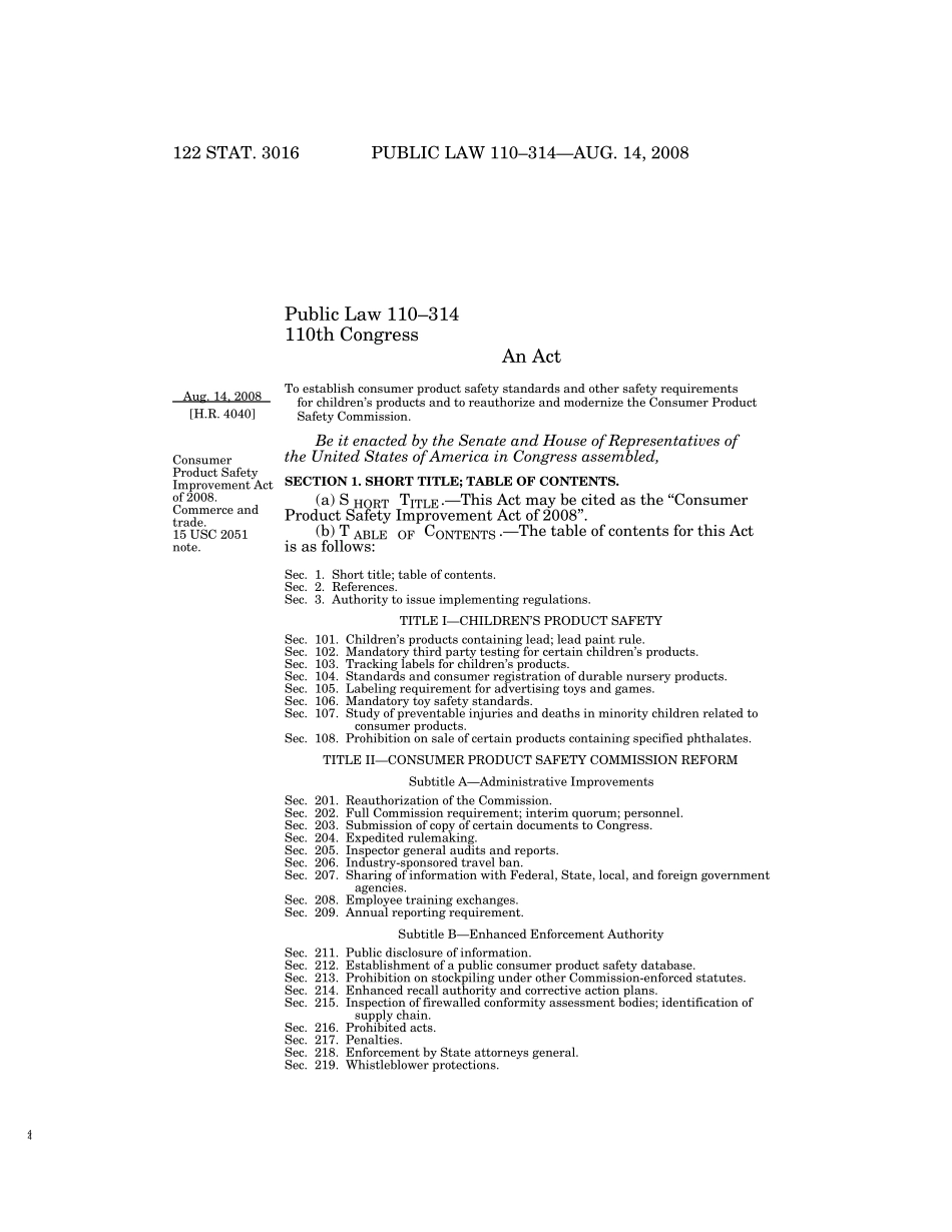 CPSIA美国消费品安全改进法案_第2页