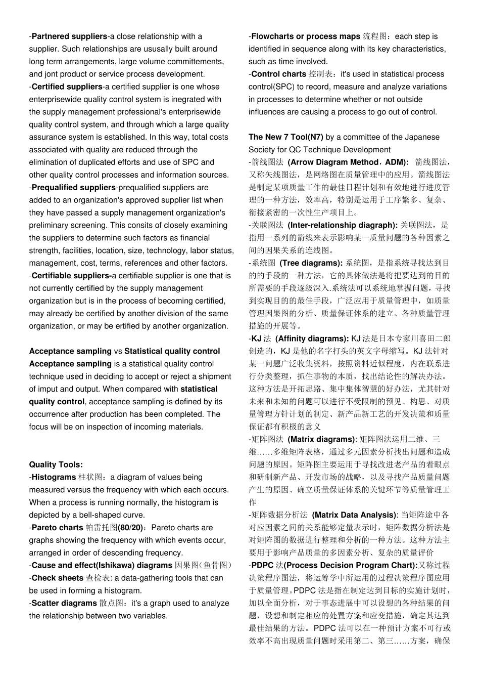 CPSM备考笔记MOD2EffectiveSupplyManagementPerformance_第3页