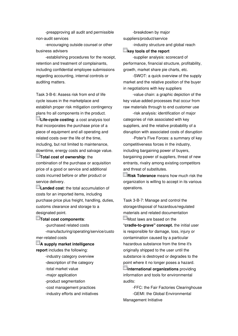 CPSM备考笔记MOD3LeadershipinSupplyManagement_第3页