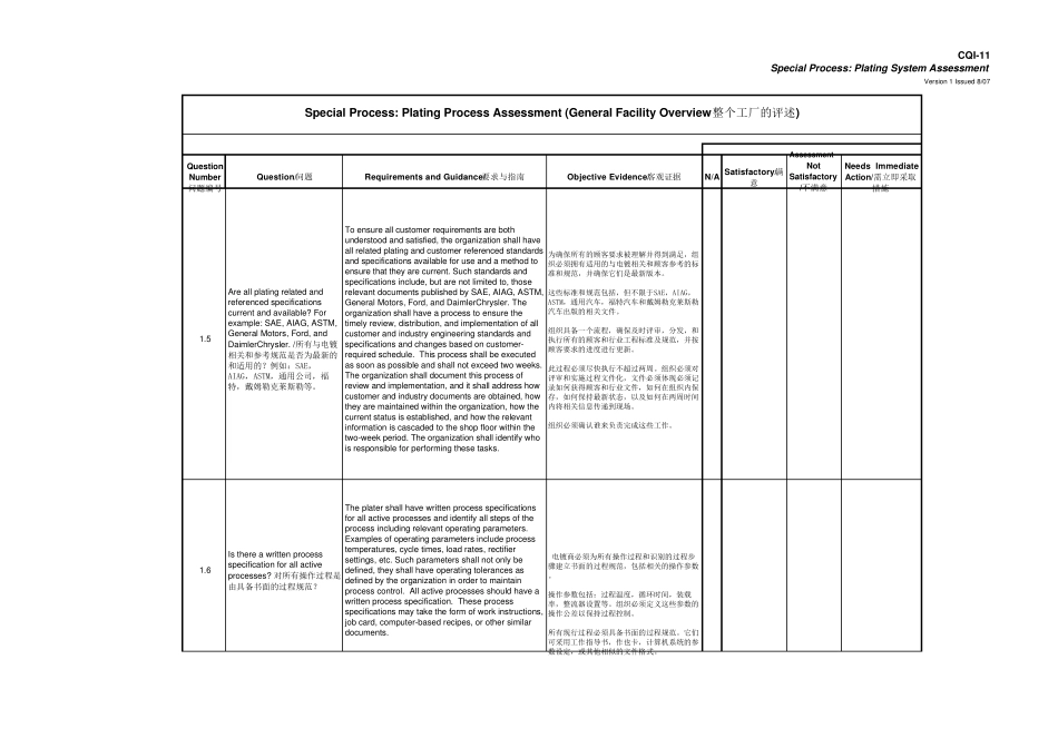 CQI11审核表_第3页