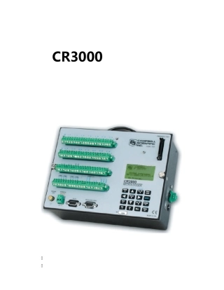 CR3000数据采集器