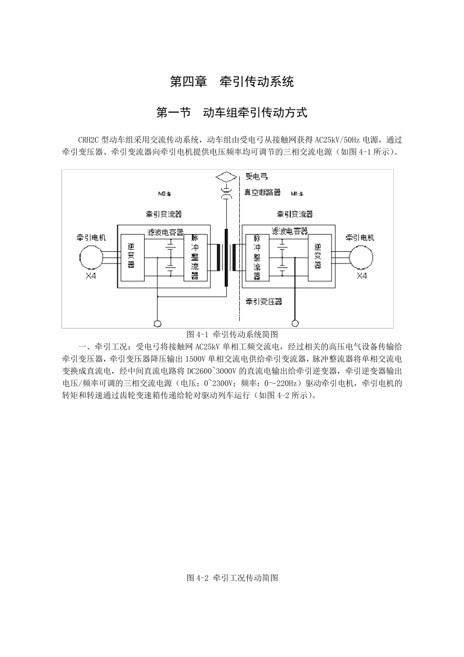 CRH2C型动车组牵引传动系统_第1页