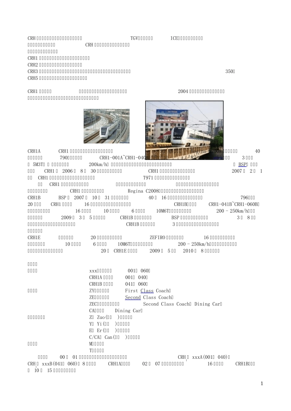CRH车型简介_第1页