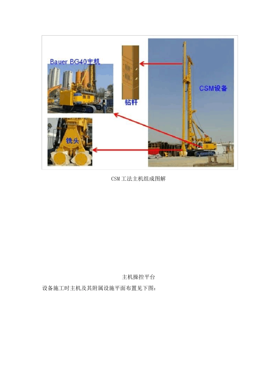CSM工法水泥土地下连续墙基坑止水帷幕_第3页