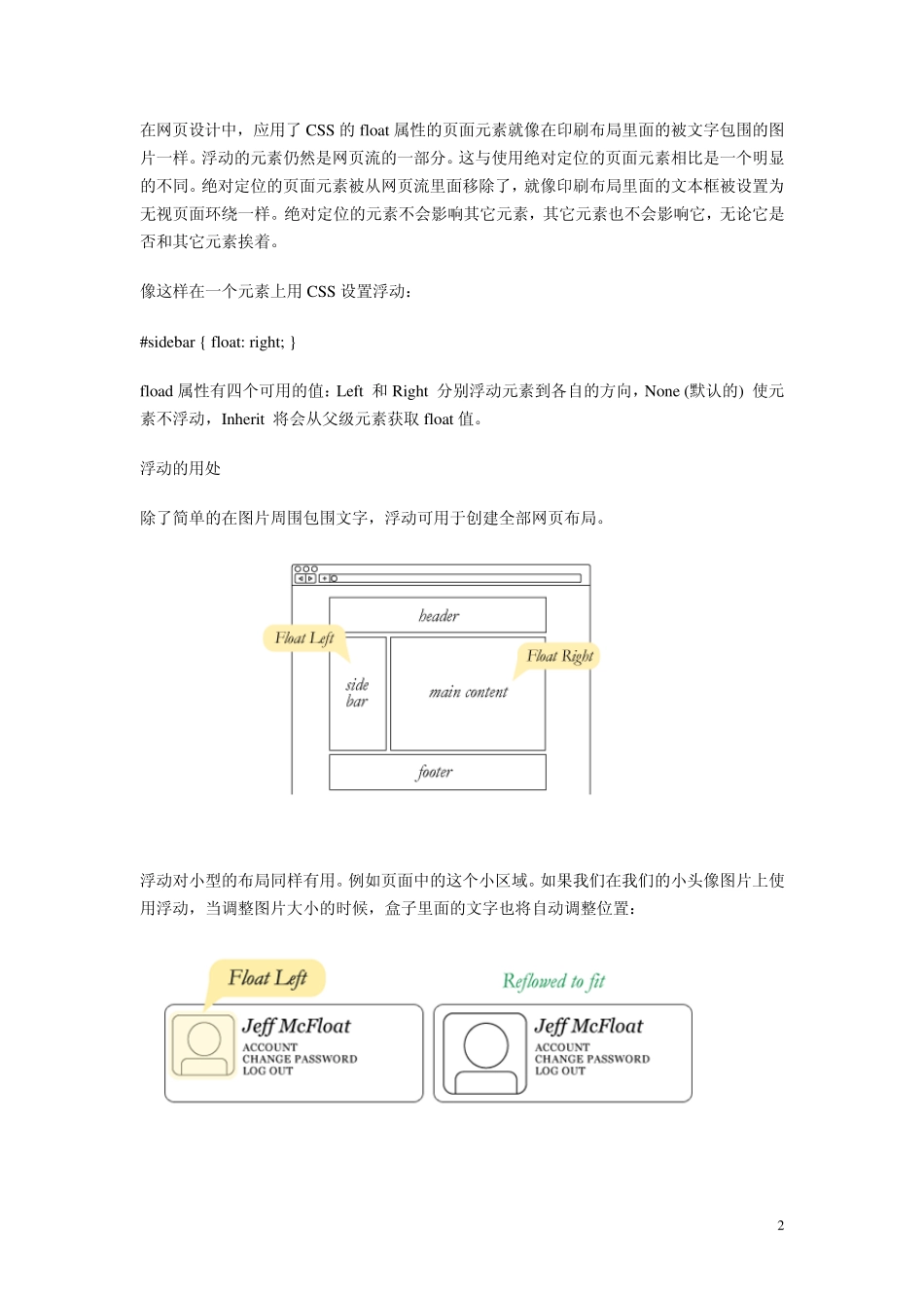 CSS布局：详解浮动属性Float_第2页