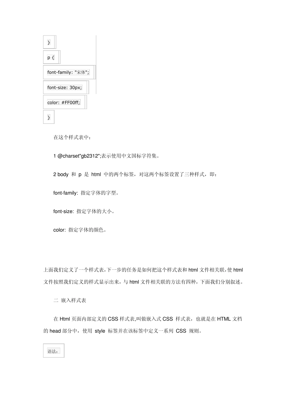 css的基本语法格式_第2页