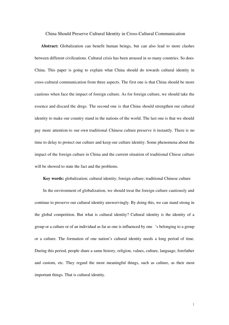 Culturalidentity文化认同作文_第1页