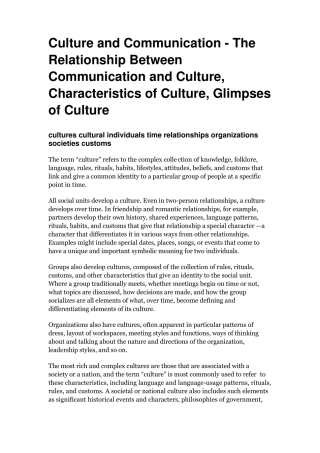 CultureandCommunication2跨文化交际