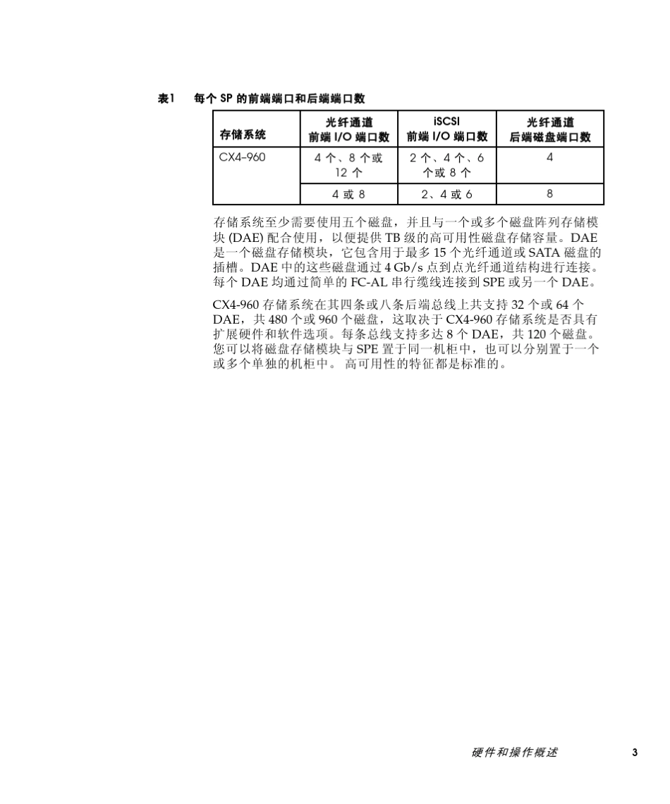 CX4960存储系统硬件和操作概述_第3页