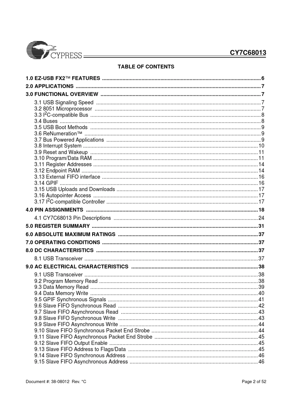 CY7C6801356PVC_第2页