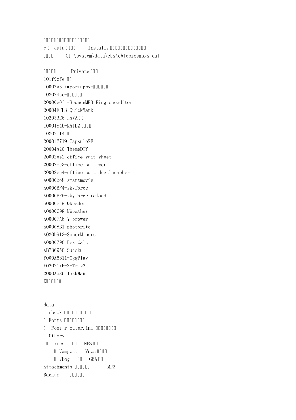 C盘E盘文件夹作用与说明_第3页