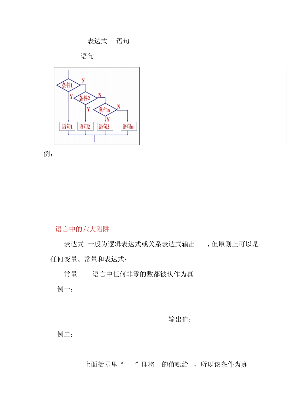 c语言中if语句知识点总结_第2页